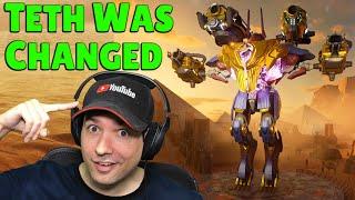 They changed the TETH Robot completely… War Robots Gameplay
