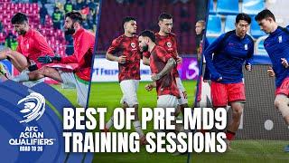 All set for Matchday 9: Training Ground Insights from across Asia! | AFC Asian Qualifiers™ RT 26