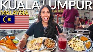 Trying INDIAN FOOD in Malaysia! (Little India - Kuala Lumpur Food Tour Prices)