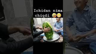 Ichidan nima chiqdi #shorts #qiziqarli #video