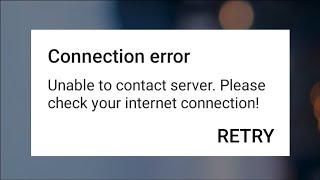 Roblox - Unable To Contact Server - Please Check Your Internet Connection Error - Android & Ios