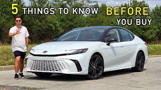 5 Things You NEED to KNOW About the 2025 Toyota Camry *Before* Buying!