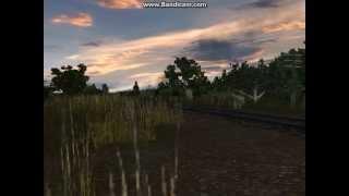 2ТЭ10М-2629 с пригородным в trainz12