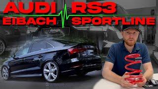 Tieferlegung mit ABE! Eibach Federn für den Audi RS3 8V | by cardiologie