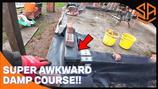 IN AGONY BUT PUSHING ON WITH BRICKWORK.. FARMHOUSE RENOVATION PT 14