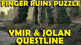 Elden Ring Shadow of the Erdtree DLC - Ymir & Jolán Questline Walkthrough - Finger Ruins Puzzle