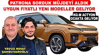 KGM SSANGYONG'UN SAHİBİ NİHAT ŞAHSUVAROĞLUNA SORDUK UYGUN FİYATLI YENİ OTOMOBİLLER GELİYOR