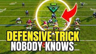 The Defensive Trick NO ONE Knows in Madden 25