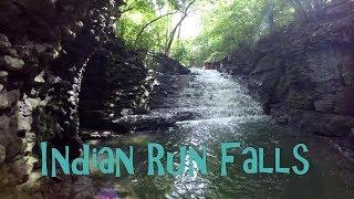 Indian Run Falls in Dublin Ohio