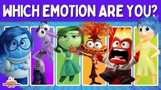 WHICH INSIDE OUT EMOTION ARE YOU? | Disney Pixar Inside Out Personality Test | Disney Quiz