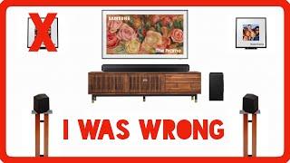 Samsung Music Frame & Q990D:  I Was Wrong 