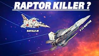 F-22 Raptor Vs Rafale-M - It Was Over Before It Began | Digital Combat Simulator | DCS |