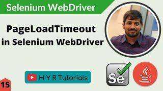 PageLoadTimeOut in Selenium WebDriver |  Selenium Tutorial |