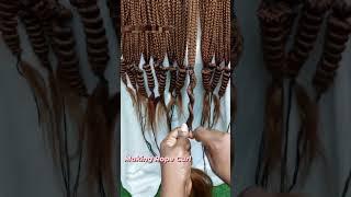 Tutorial: How To Make Rope Curls With Thread  #shortvideo #curls #cutehairstyles #braidstyles #fyp