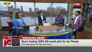  BREAKING  Chiefs trade Joe Thuney to Bears  'CHESS NOT CHECKERS!' - Bart Scott | Get Up