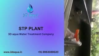 STP PLANT 3D aqua Water Treatment Company