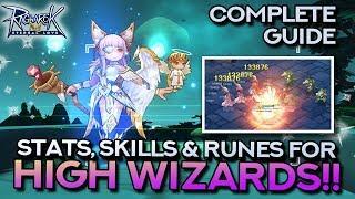 HIGH WIZARD GUIDE: Stat, Skill, and Rune Build | Ragnarok Mobile Eternal Love