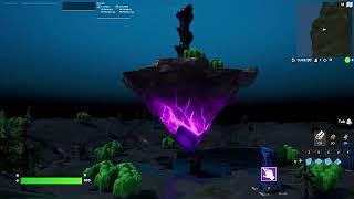 The cube rising from loot lake - Fortnite Creative