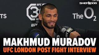 Makhmud Muradov proud to be first UFC fighter from Uzbekistan | UFC London Post Fight