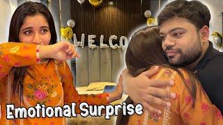 Meeting My Wife After A Long Time ️ | Emotional Surprise 