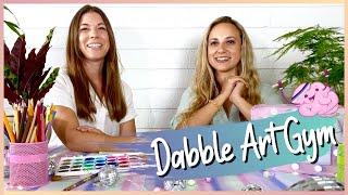 Creative Expression Without Worry! Dabble Art Gym