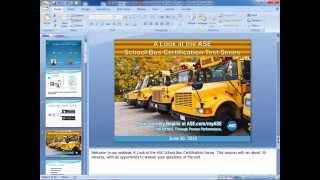 A Look at the ASE School Bus Technician Certification Test Series