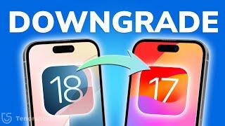 [NEW!] How to Downgrade iOS 18 to iOS 17 Without Data Loss | 2 Full Guide - 2024 September