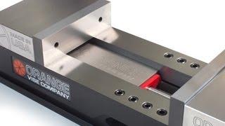 Orange Quick-Change CNC Machine Vises