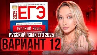 Разбор ЕГЭ по русскому 2025 | Вариант 12| Дощинский Цыбулько | Cборник ЕГЭ ФИПИ|