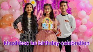 Khushboo ka 13th Birthday celebration vlog || Aman Dancer Real