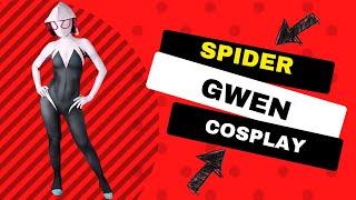 Spider Gwen Cosplay Costume Try On: Embrace Your Inner Hero!