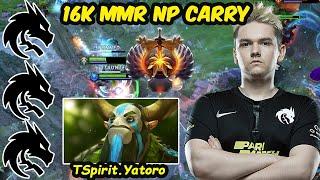 When Yatoro plays Nature Prophet | 16K MMR Carry Team Spirit Nuke Weapon