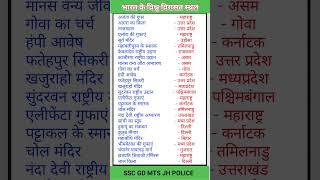 भारत की विश्व विरासत स्थल ll GK GS #gk #ytshorts #shorts #ias #upsc