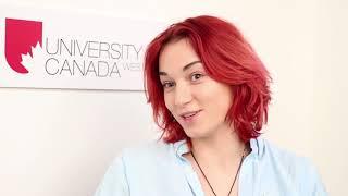 Olga, a UCW MBA student from Ukraine, talks about her university