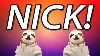 HAPPY BIRTHDAY NICK! - SLOTH HAPPY BIRTHDAY RAP