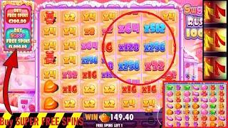 Achat des SUPER FREE SPINS  SUGAR RUSH 1000 