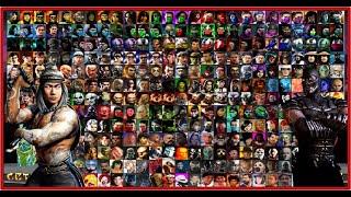 Download Top Mortal Kombat fan game (MKP mugen)  MK Chaotic New Era 2024 Roster Reveal