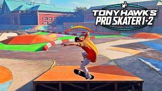 19 Minutes of Tony Hawk's Pro Skater 1 And 2 Remake Gameplay!