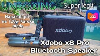 Unboxing Xdobo x8 pro bluetooth speaker with bluetooth mic