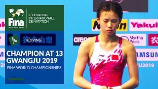 13-year-old Chen Yuxi's Top 3 Dives at Gwangju 2019! | FINA World Championships