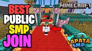  Join Best Lifesteal Public Smp Server For Minecraft  | Java + PE | 24/7 Online | Free To Join 