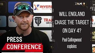 Will England chase the target on Day 4? Paul Collingwood explains | PAK v ENG | Zalmi TV