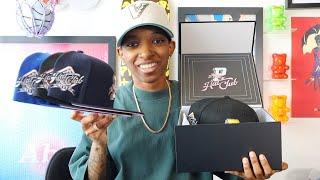 Hat Club Pinky Ribbon Reveal (All 5 Styles, New Original Design) | Fitted Hat Unboxing