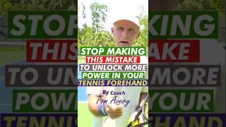 This Simple Forehand Trick Should be Illegal #tennis #tennislife #tennisplayer