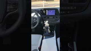 Macadamia NuLuxe and Ash Bamboo trim interior on the 2024 Lexus ES 350 #lexus #lexuses
