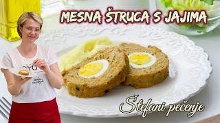 Kako napraviti MESNU ŠTRUCU S JAJIMA • ReciPeci Sandre Gašparić