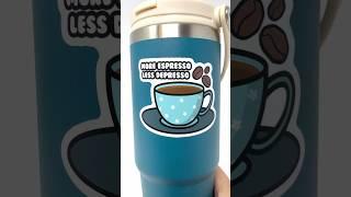 #newstickers #coffee #moreespressolessdespesso #espresso #coffeesstickers #chubuthings #stickershop
