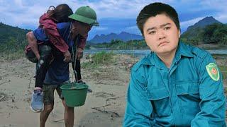 Tieu Vi was in trouble on the riverbank and was fortunate to be helped by a fisherman