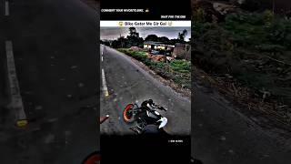 bike crash  #shorts #viral #youtubeshorts #bikerider #rider #bikecrashing #ktmlover #motovlogshorts