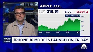 Apple shares slide as analysts highlight sluggish iPhone 16 demand